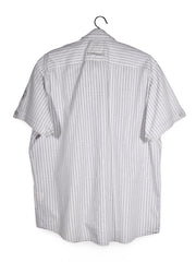 Cămașă Camel alb cu imprimeu geometric fin – XL – Bărbați - imagine 3