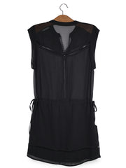 Rochie SET negru mărime M vedere din spate second-hand premium