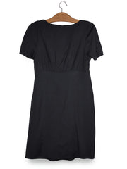 Rochie IKKS negru mărime S vedere din spate second-hand premium