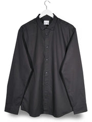 Camasa JACK&JONES negru mărime XL vedere din față second-hand premium