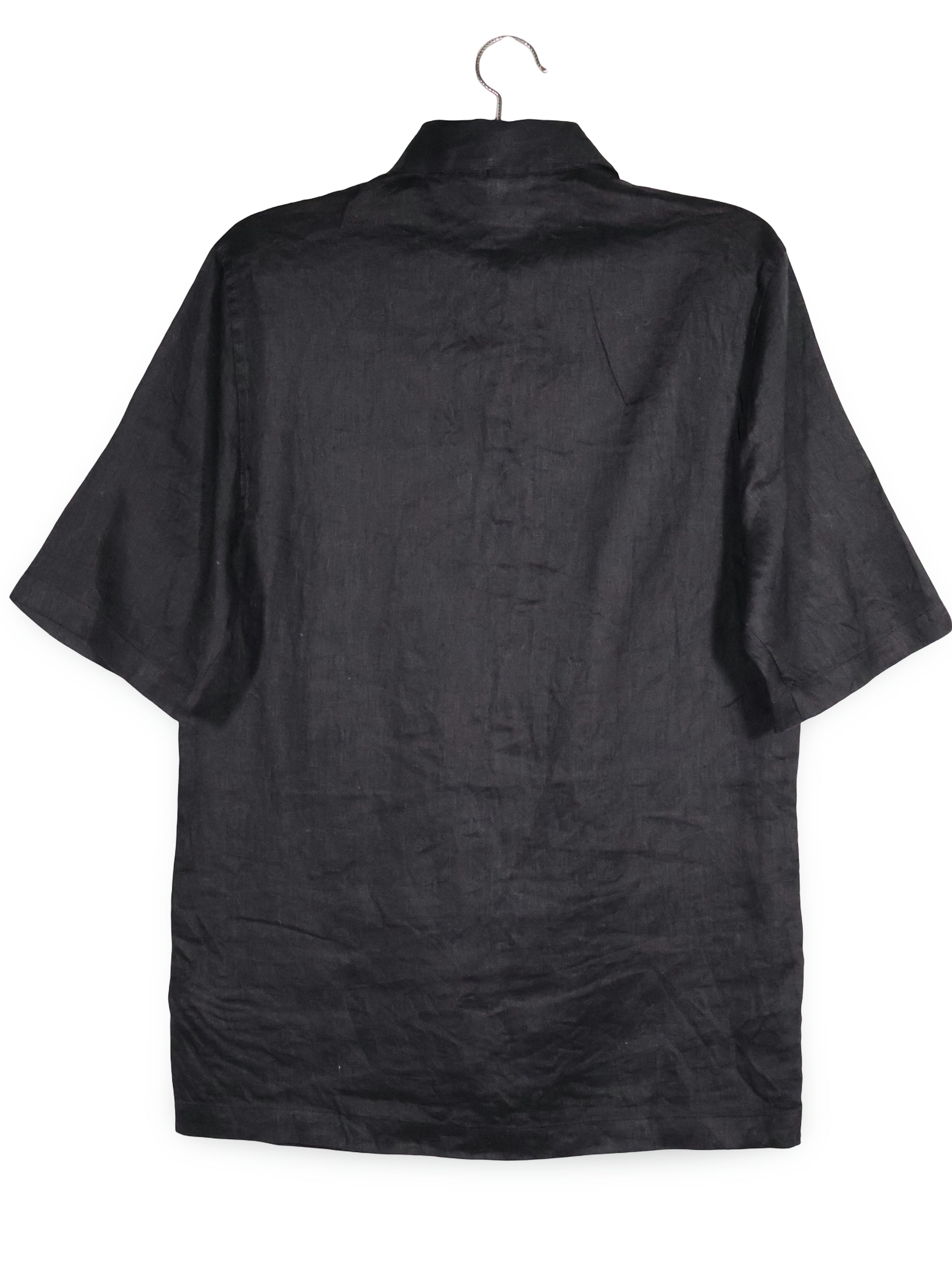 Camasa H&M negru mărime XS vedere din spate second-hand premium
