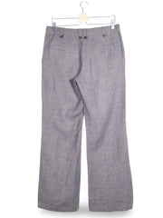 Pantaloni H&M gri mărime L vedere din spate second-hand premium