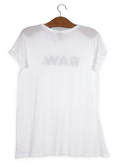 Tricou G-STAR RAW alb mărime M vedere din spate second-hand premium