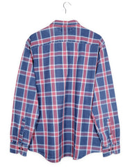 Camasa Tommy Hilfiger albastru, rosu, alb mărime XXL vedere din spate second-hand premium
