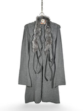 Cardigan lung (lana&mohair&cashmir) - marimea L/XL - Femei