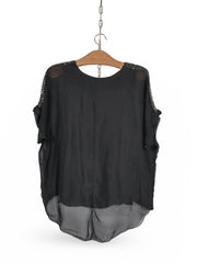 Tricou matase&bumbac - marimea XL - Femei