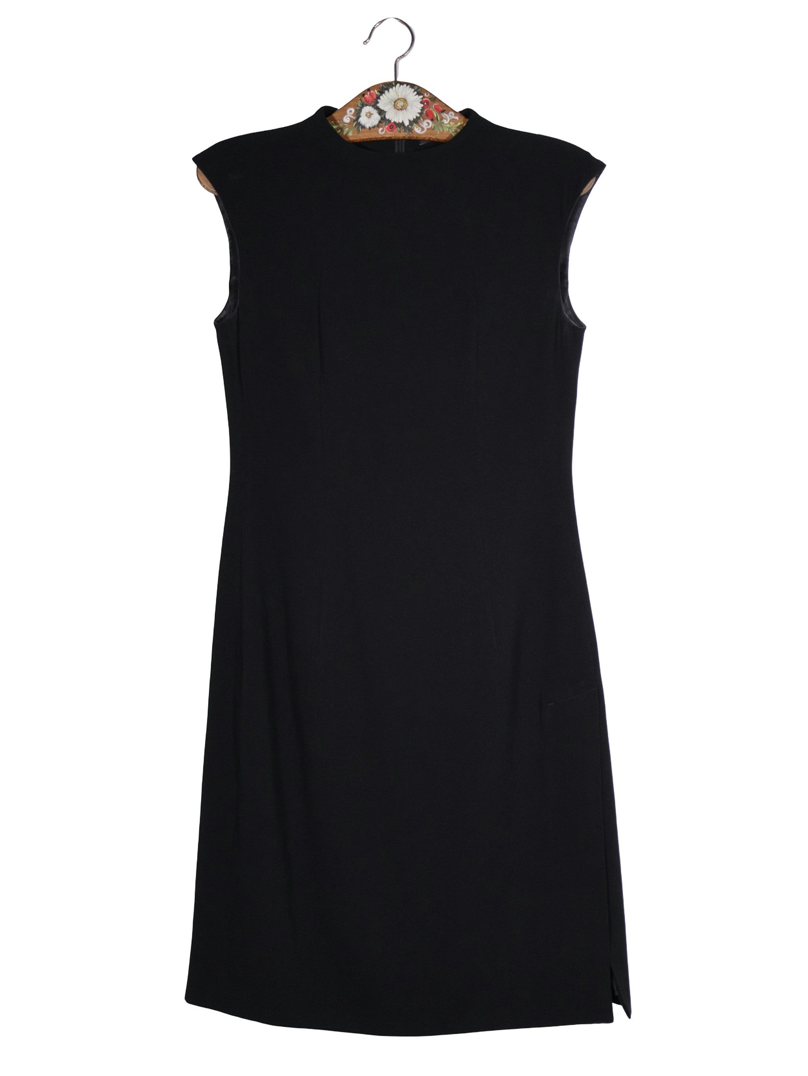 Rochie Marc Cain negru mărime M vedere din față second-hand premium