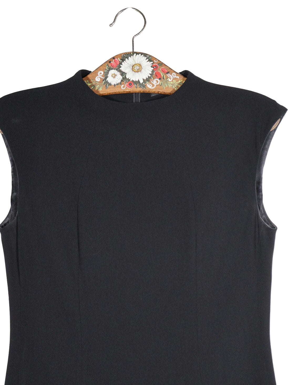 Rochie Marc Cain negru mărime M detaliu material și croială second-hand premium