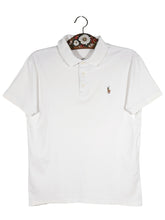 Tricou Ralph Lauren alb mărime M vedere din față second-hand premium