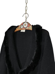 Cardigan (lana+blana iepure) Elegance - marimea XL - Femei