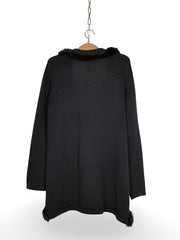 Cardigan (lana+blana iepure) Elegance - marimea XL - Femei