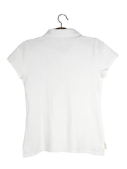 Tricou Hollister alb mărime M vedere din spate second-hand premium