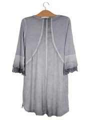 Bluza tredy gri mărime M vedere din spate second-hand premium