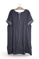 Bluza Premium bleumarin mărime 3XL vedere din față second-hand premium