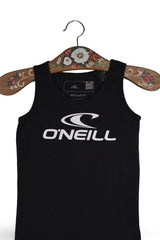 Tricou O'Neill negru mărime XXS detaliu material și croială second-hand premium