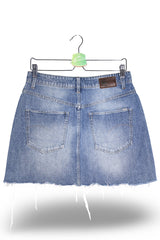 Fusta G-STAR RAW albastru mărime M vedere din spate second-hand premium
