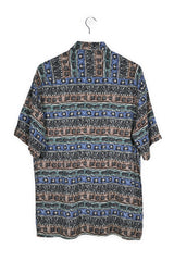 Camasa Pierre Cardin multicolor mărime M vedere din spate second-hand premium