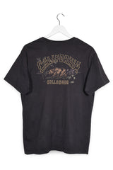 Tricou Billabong negru mărime L vedere din spate second-hand premium