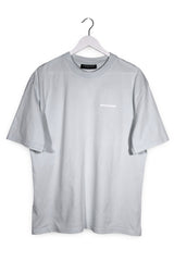 Tricou PEGADOR gri deschis mărime M vedere din față second-hand premium