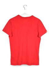 Tricou SuperDry roșu mărime M vedere din spate second-hand premium