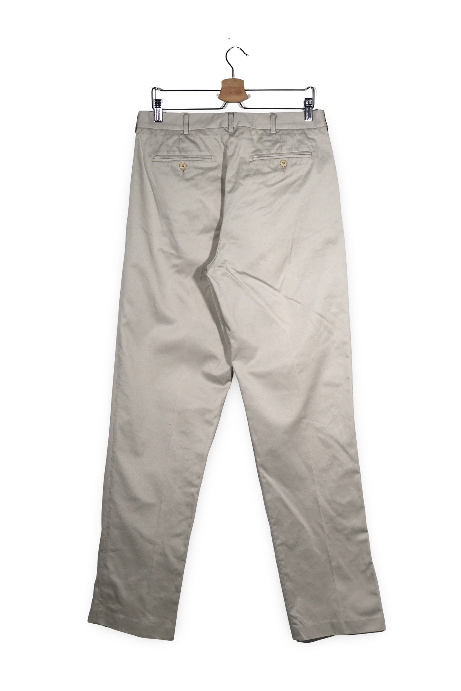 Pantaloni LANDS' END bej mărime M vedere din spate second-hand premium