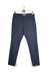 Pantaloni ONLY & SONS bleumarin mărime S detaliu material și croială second-hand premium