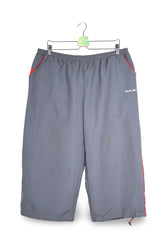 Pantaloni 2/3 Reebok gri mărime 3XL vedere din față second-hand premium
