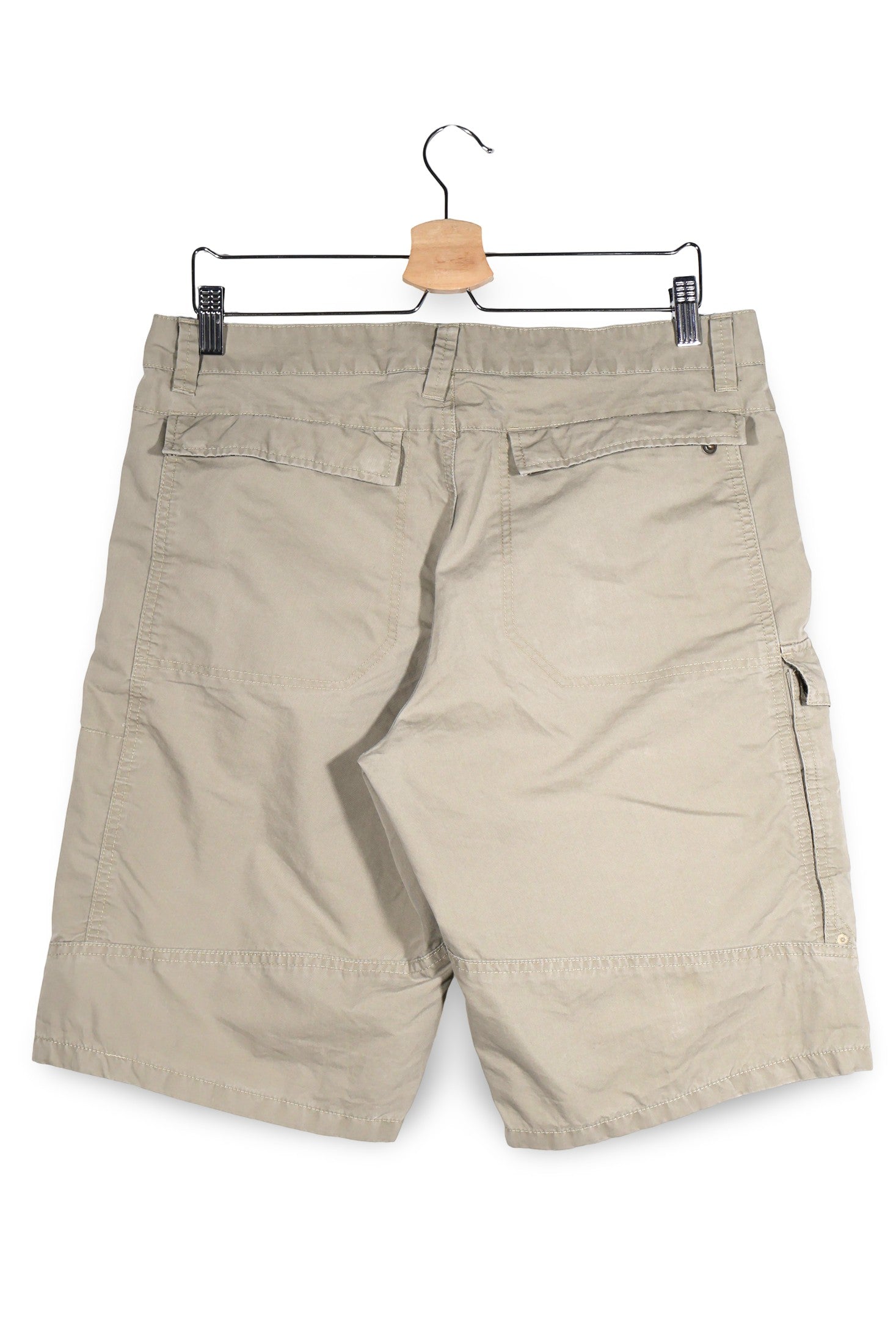 Pantaloni scurti Vaude bej mărime M vedere din spate second-hand premium
