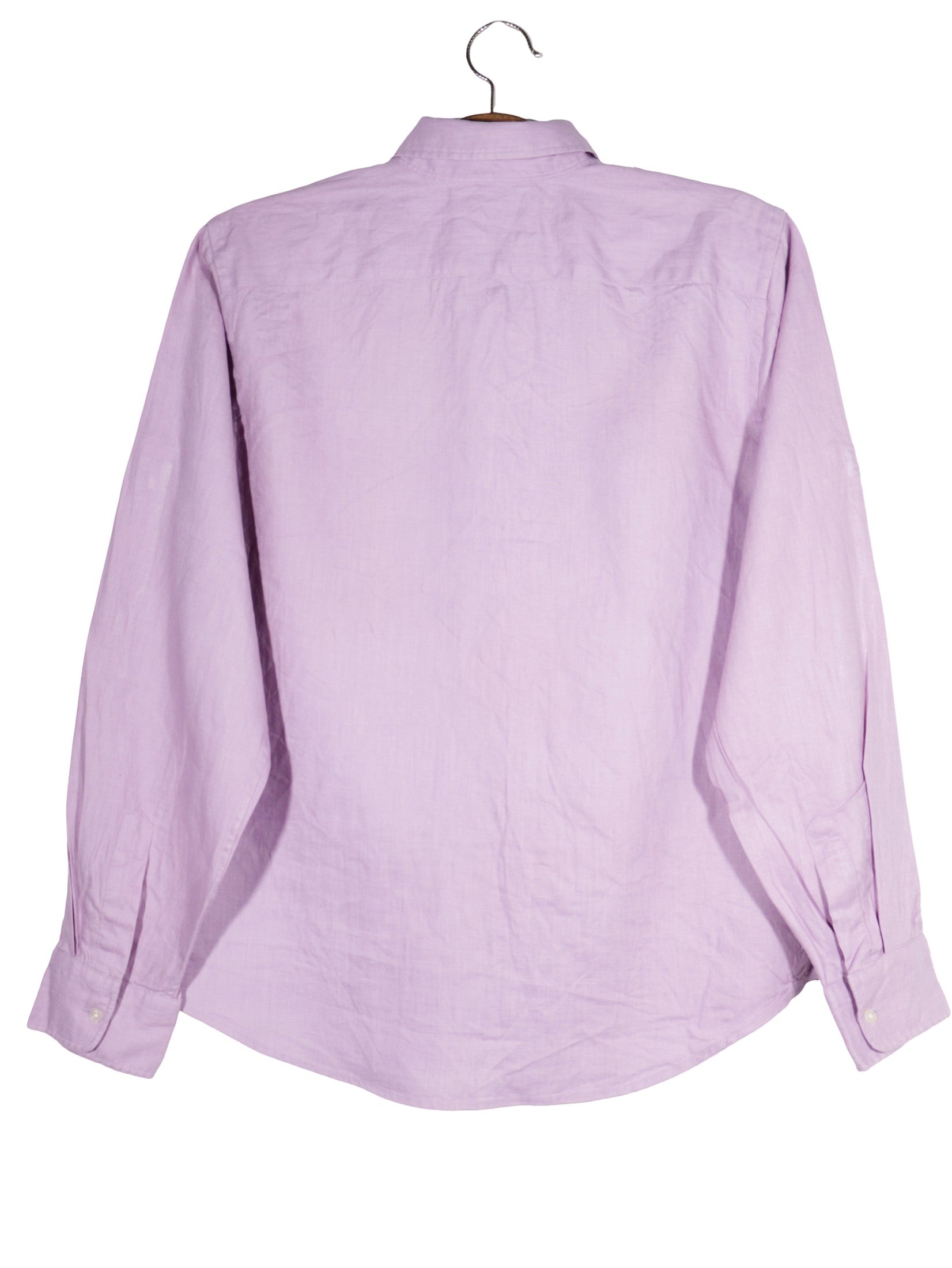 Camasa Ralph Lauren liliac mărime M vedere din spate second-hand premium