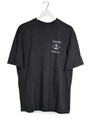 Tricou PEGADOR negru mărime S vedere din față second-hand premium