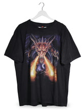 Tricou Hero Buff negru mărime XL vedere din față second-hand premium