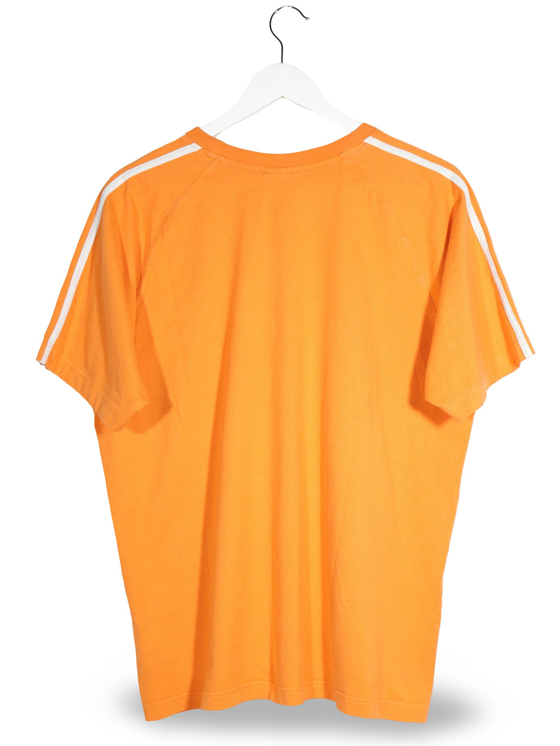 Tricou Adidas portocaliu mărime L vedere din spate second-hand premium