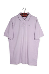 Tricou - Kappa polo lila din bumbac – XL – Bărbați - fata