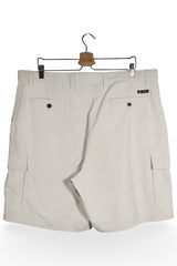 Pantaloni scurți - RALPH LAUREN cargo bej deschis din material tehnic – XXL – Bărbați - spate