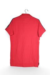 Tricou - Superdry polo rosu cu logo contrastant – M – Bărbați - spate