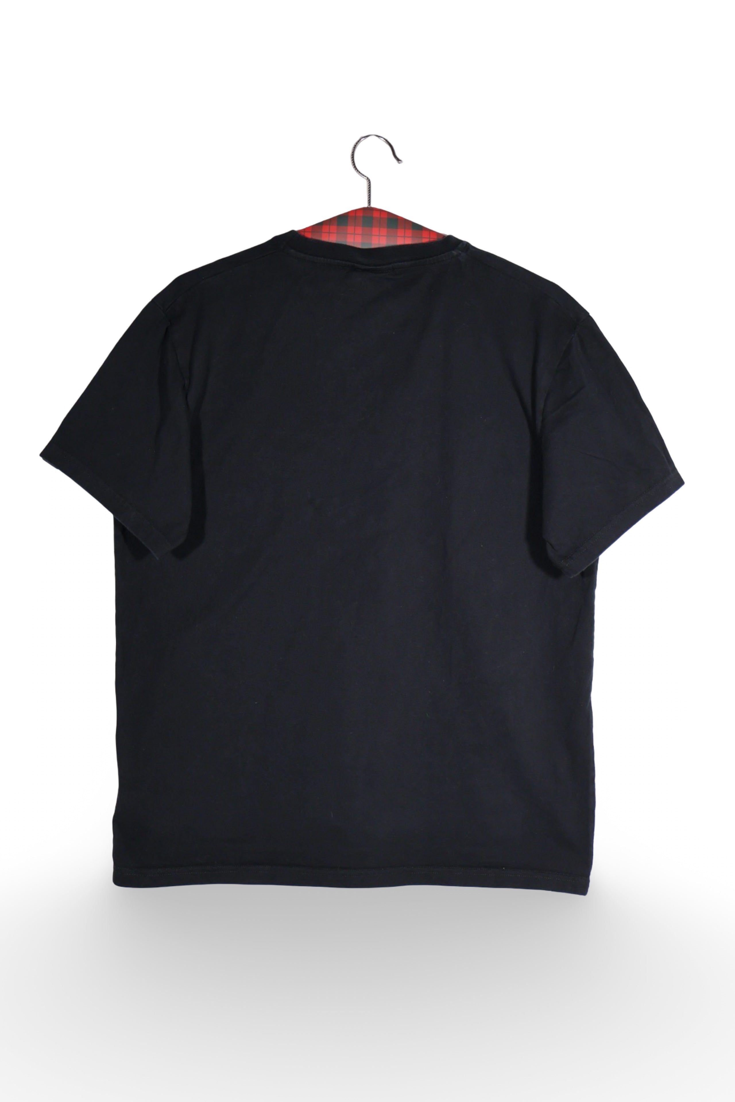 Tricou - Ellesse negru din bumbac cu logo la piept – L – Femei - spate