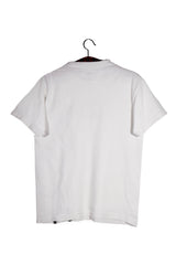 Tricou - DC alb cu print grafic pastelat – M – Femei - spate