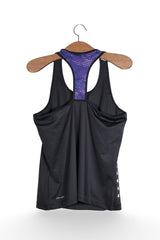 Maiou - Reebok negru sport din material elastic – L – Femei - spate