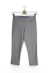 Colanti - NIKE leggings gri cu talie înaltă – XS – Femei - fata