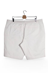 Pantaloni scurți - Ralph Lauren chino alb ivoire din bumbac – 3XL – Femei - spate