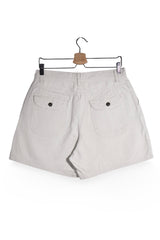 Pantaloni scurți - Wrangler chino bej deschis din bumbac – M – Femei - spate