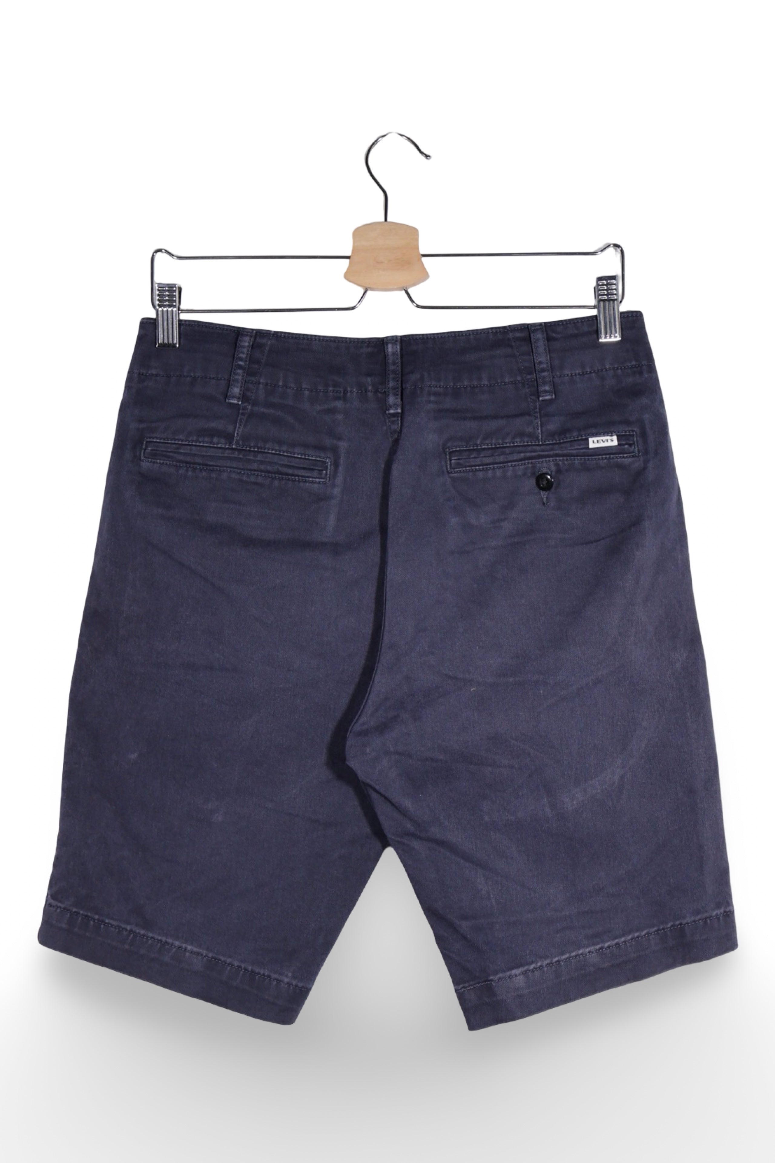 Pantaloni scurți - Levi's chino bleumarin din bumbac – M – Bărbați - spate