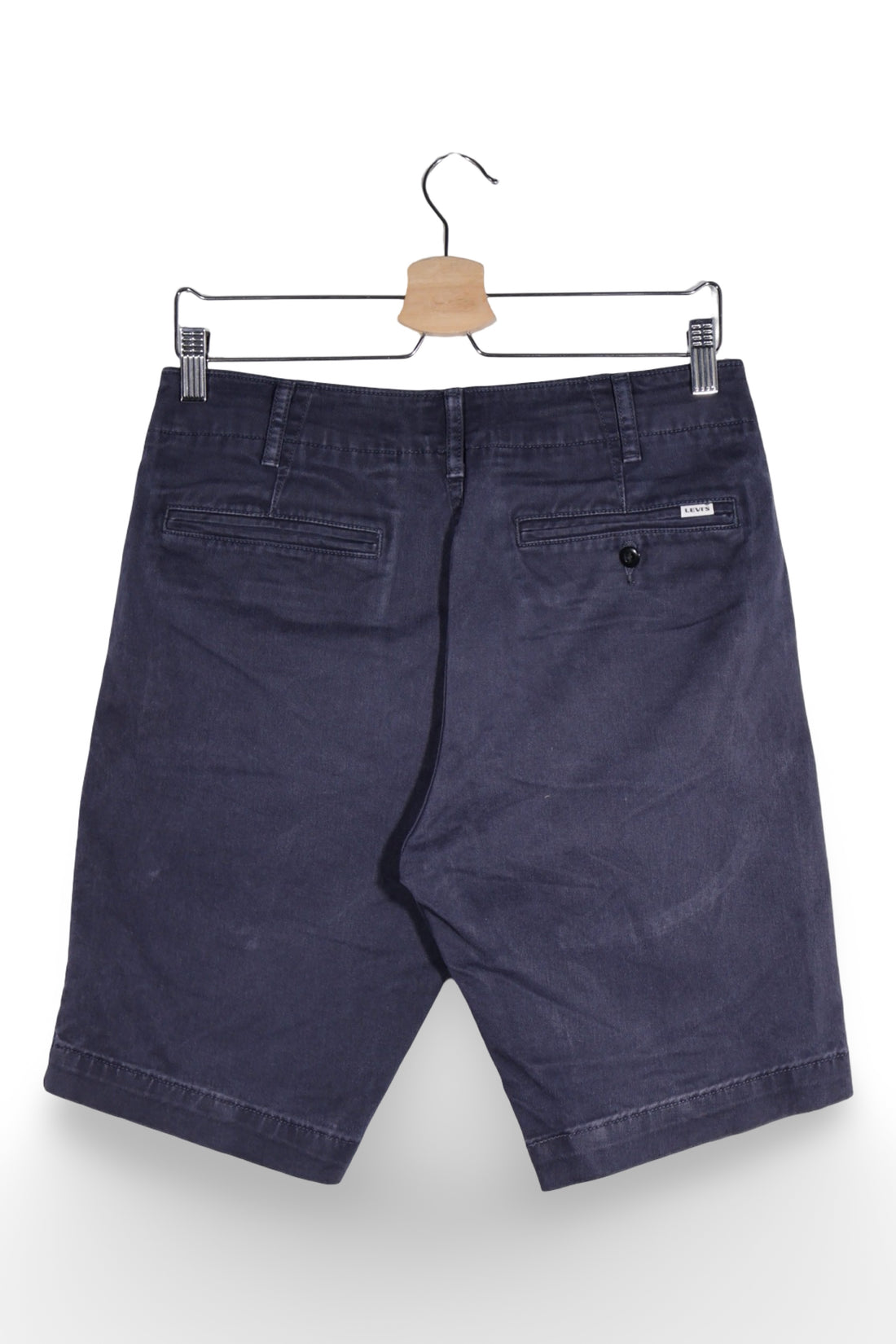 Pantaloni scurți - Levi's chino bleumarin din bumbac – M – Bărbați - spate