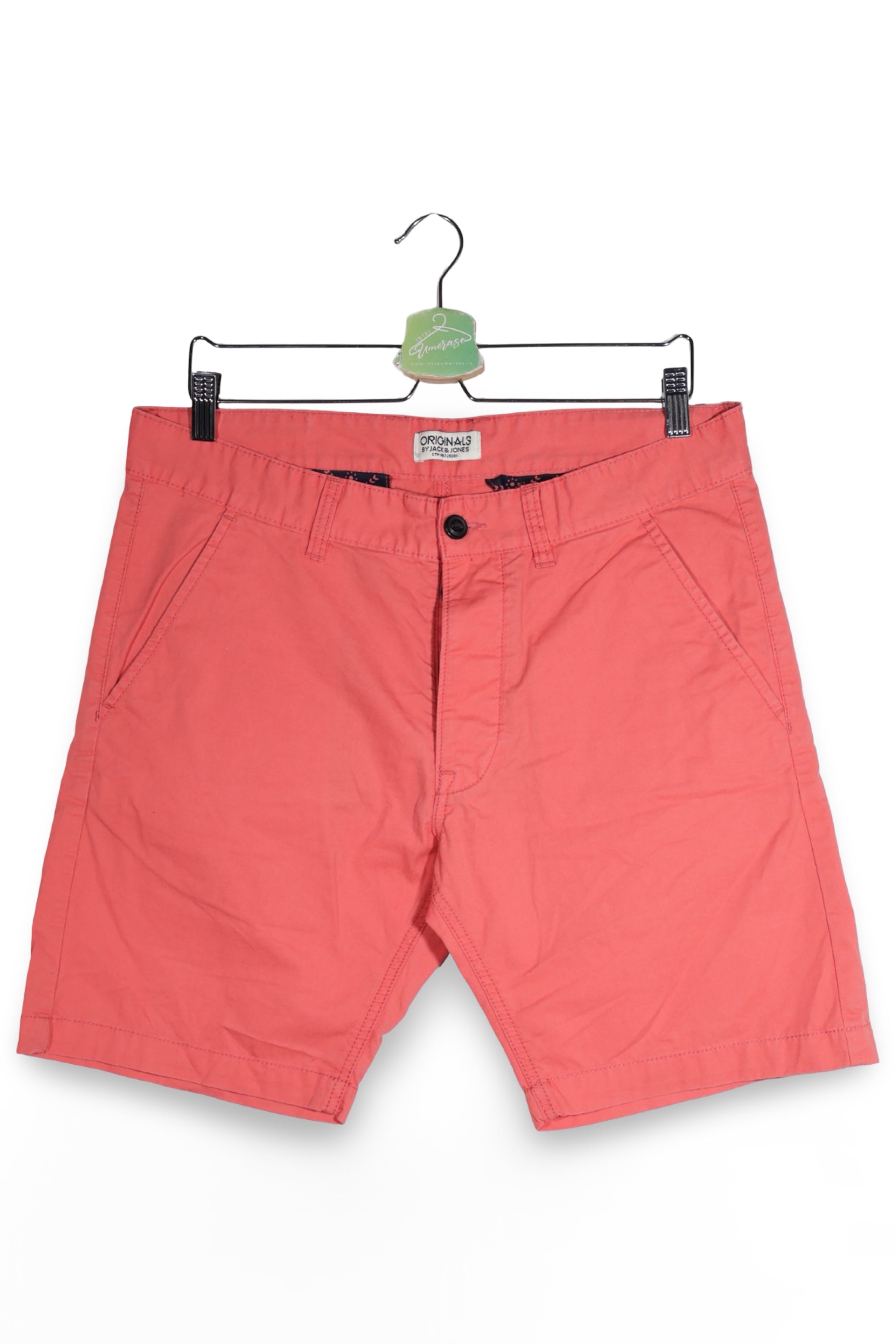 Pantaloni scurți - Jack&Jones chino coral din bumbac – L – Bărbați - fata