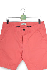 Pantaloni scurți - Jack&Jones chino coral din bumbac – L – Bărbați - detaliu