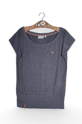 Tricou - Naketano gri antracit din jerseu – XL – Femei - fata