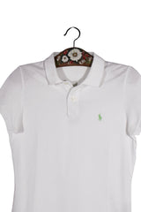 Tricou - Ralph Lauren polo alb Slim Fit din bumbac – M – Femei - detaliu