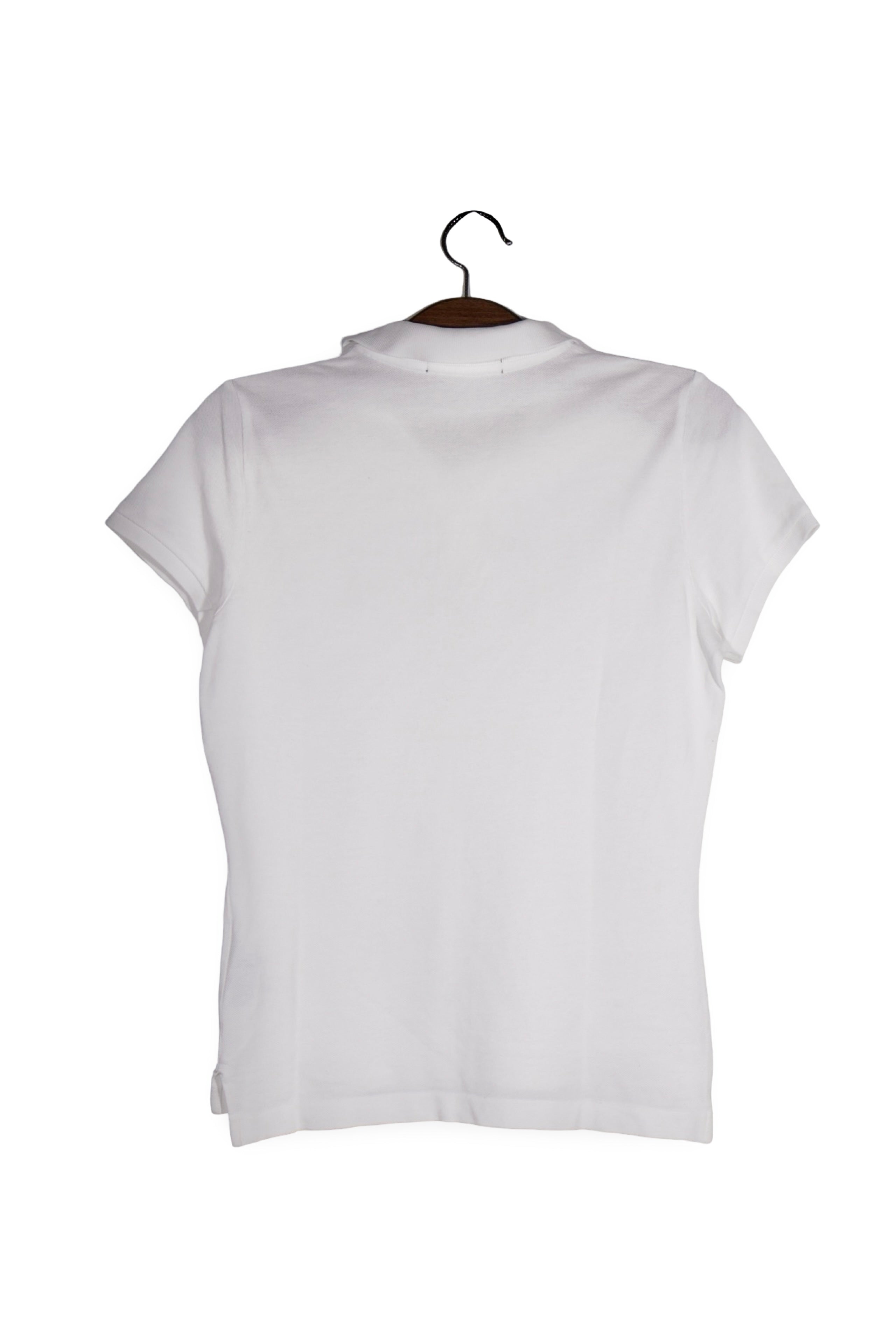 Tricou - Ralph Lauren polo alb Slim Fit din bumbac – M – Femei - spate