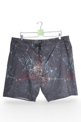 Pantaloni scurți - O'Neill boardshorts negri cu imprimeu geometric – 3XL – Bărbați - fata