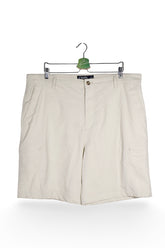 Pantaloni scurți - RALPH LAUREN cargo crem din material stretch – XXL – Bărbați - fata